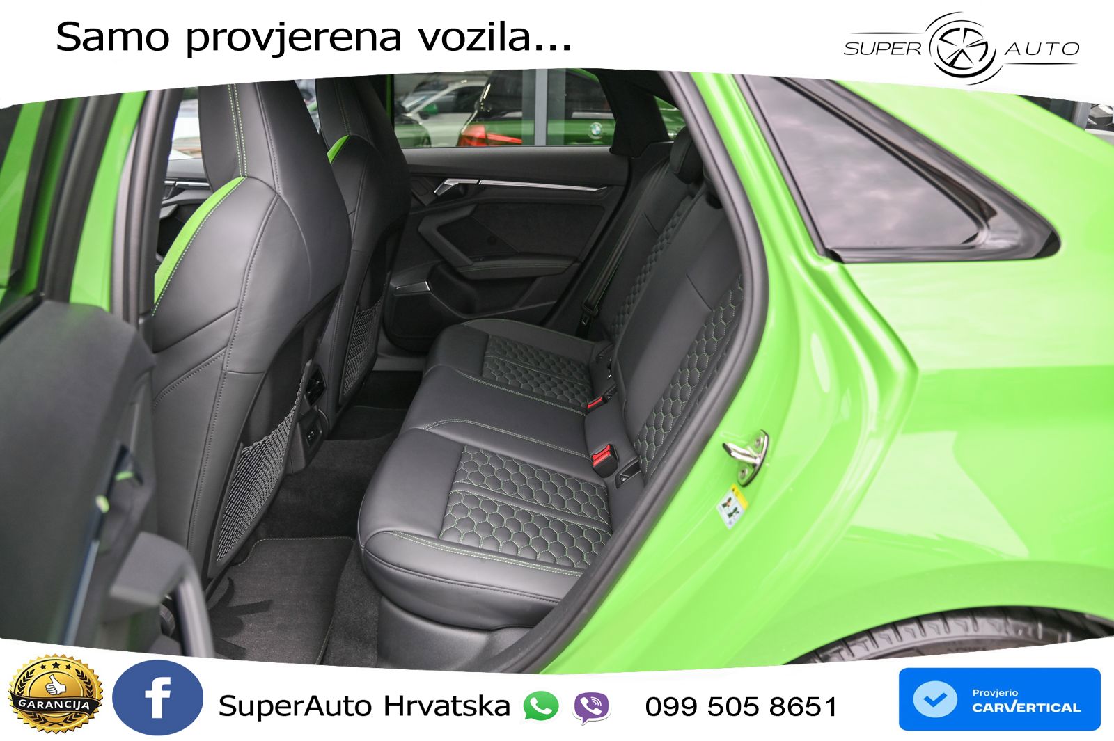 Audi RS3 Sedan 2.5 TFSI (400 KS) quattro S tronic