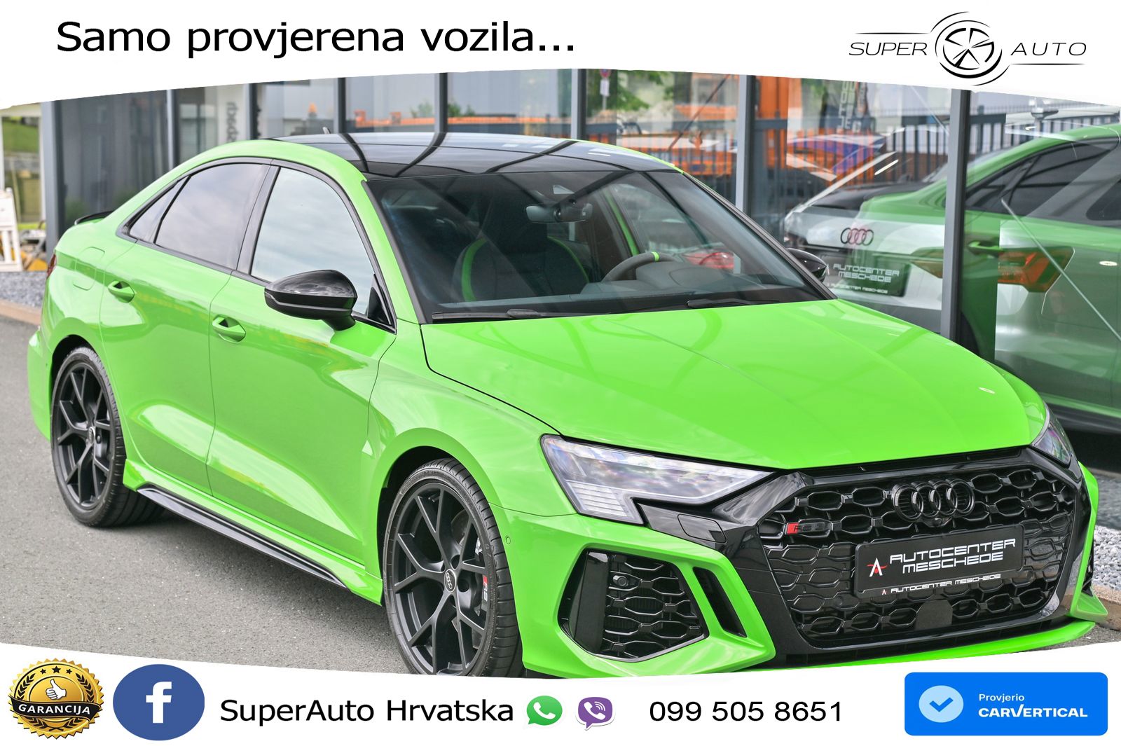 Audi RS3 Sedan 2.5 TFSI (400 KS) quattro S tronic
