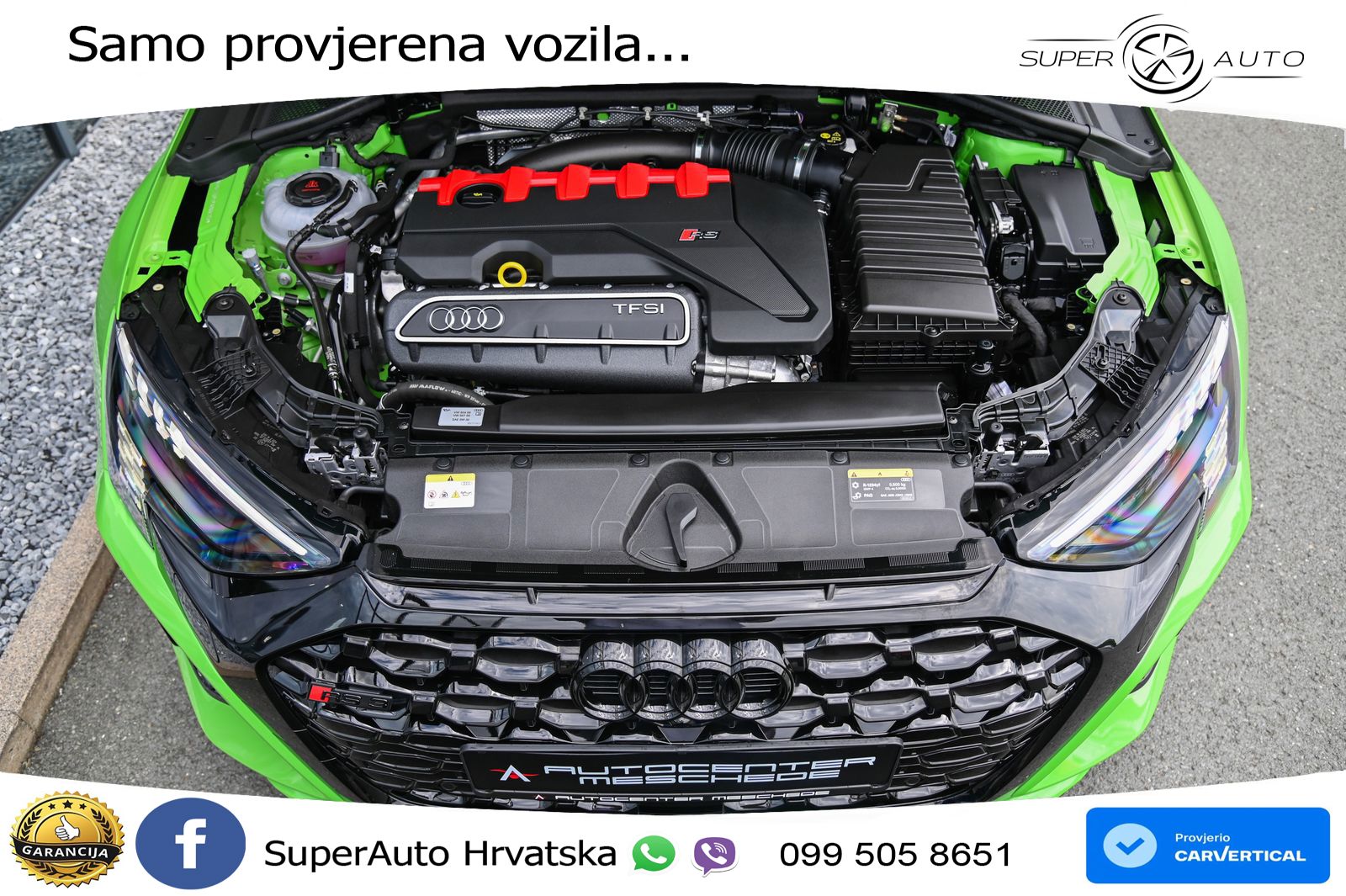 Audi RS3 Sedan 2.5 TFSI (400 KS) quattro S tronic