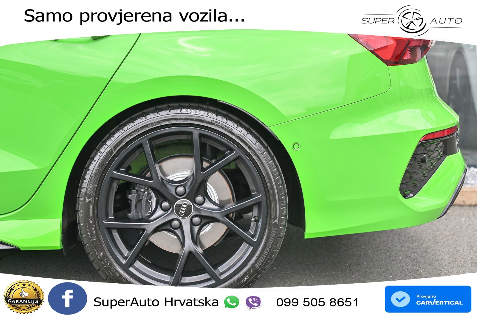 Audi RS3 Sedan 2.5 TFSI (400 KS) quattro S tronic