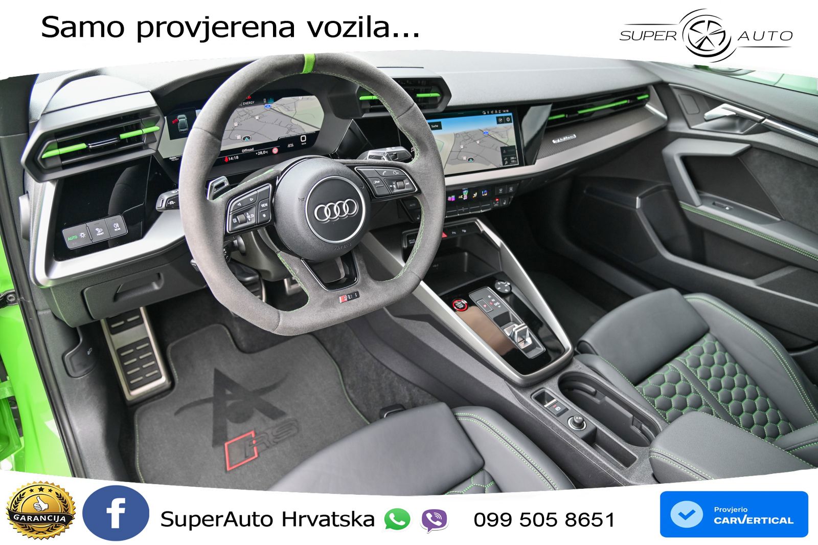 Audi RS3 Sedan 2.5 TFSI (400 KS) quattro S tronic