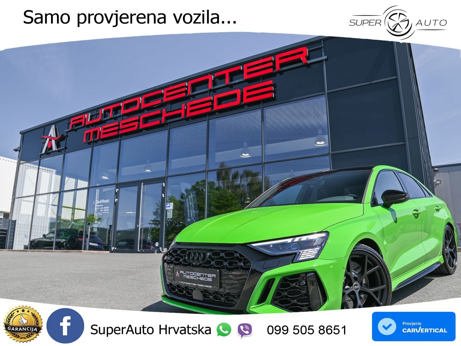 Audi RS3 Sedan 2.5 TFSI (400 KS) quattro S tronic