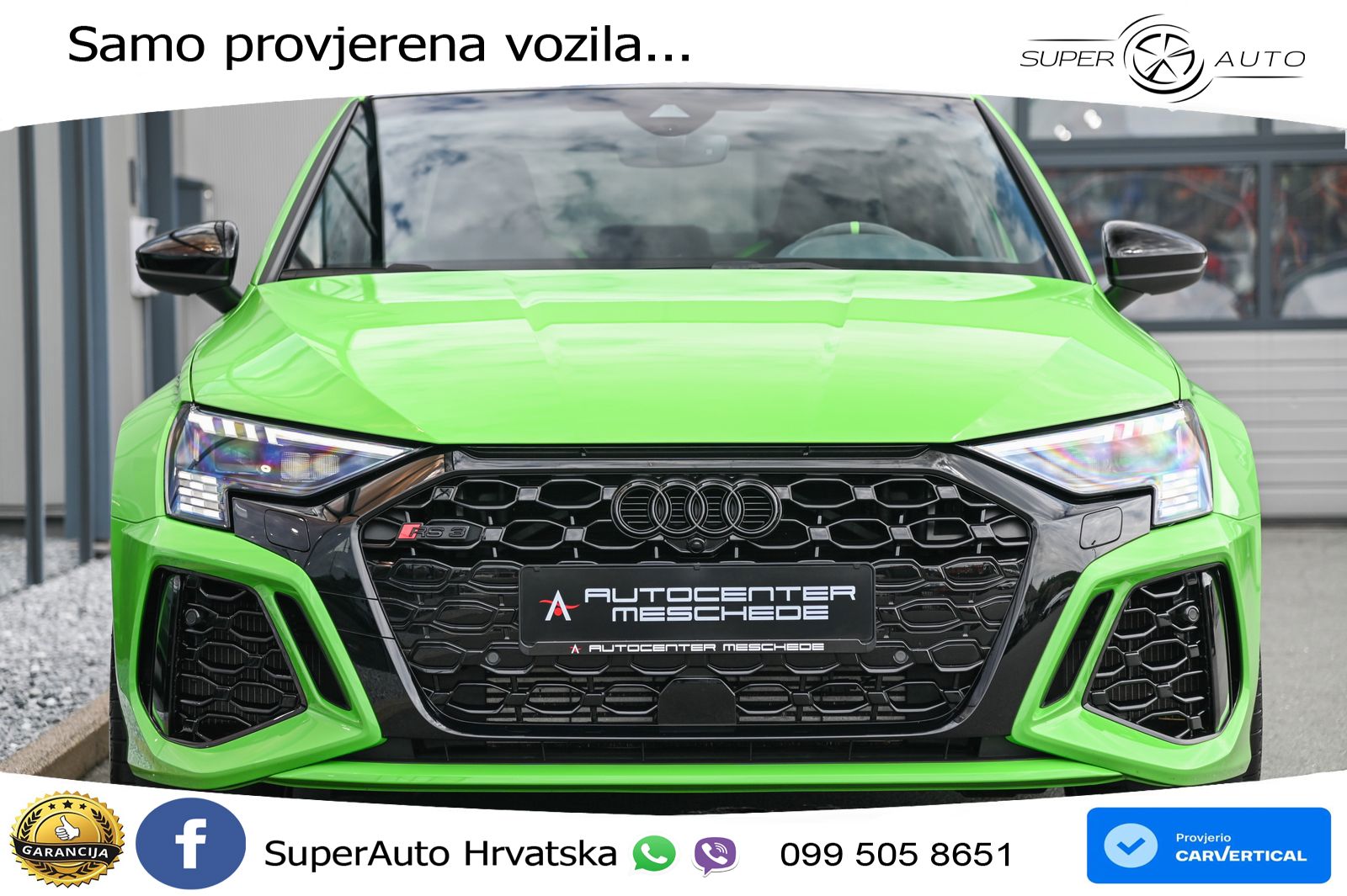 Audi RS3 Sedan 2.5 TFSI (400 KS) quattro S tronic
