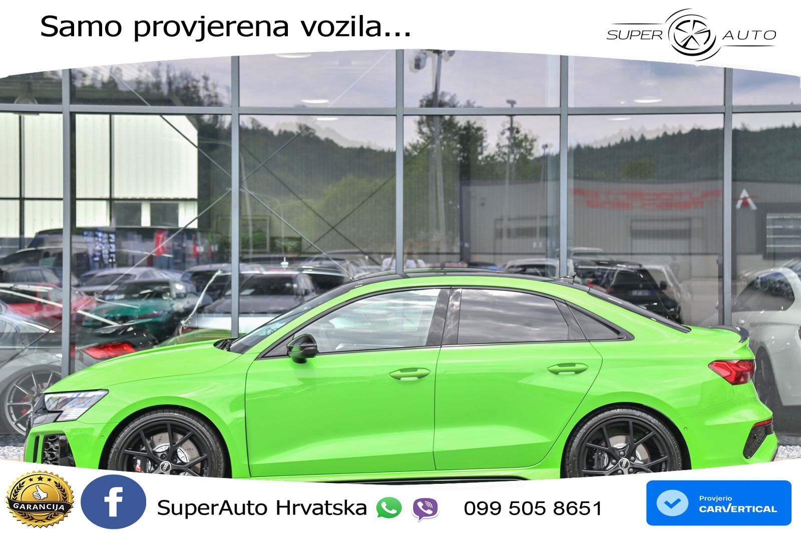 Audi RS3 Sedan 2.5 TFSI (400 KS) quattro S tronic