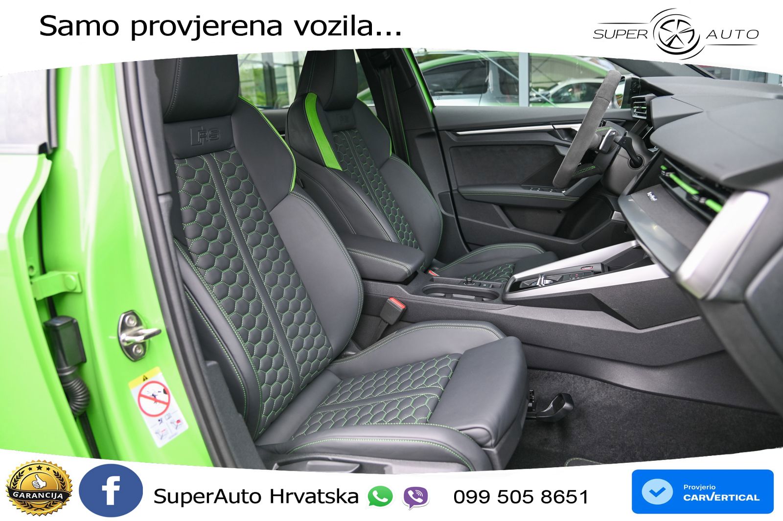Audi RS3 Sedan 2.5 TFSI (400 KS) quattro S tronic