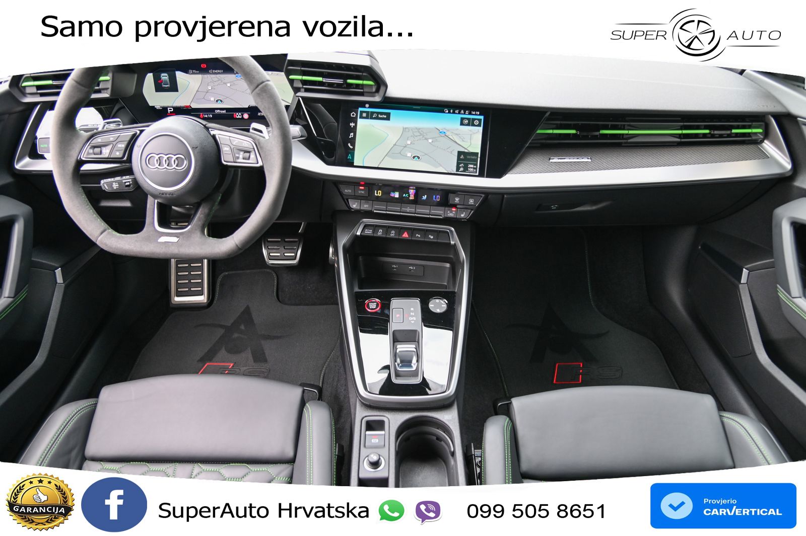 Audi RS3 Sedan 2.5 TFSI (400 KS) quattro S tronic