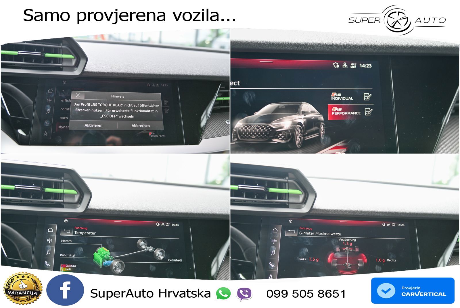 Audi RS3 Sedan 2.5 TFSI (400 KS) quattro S tronic