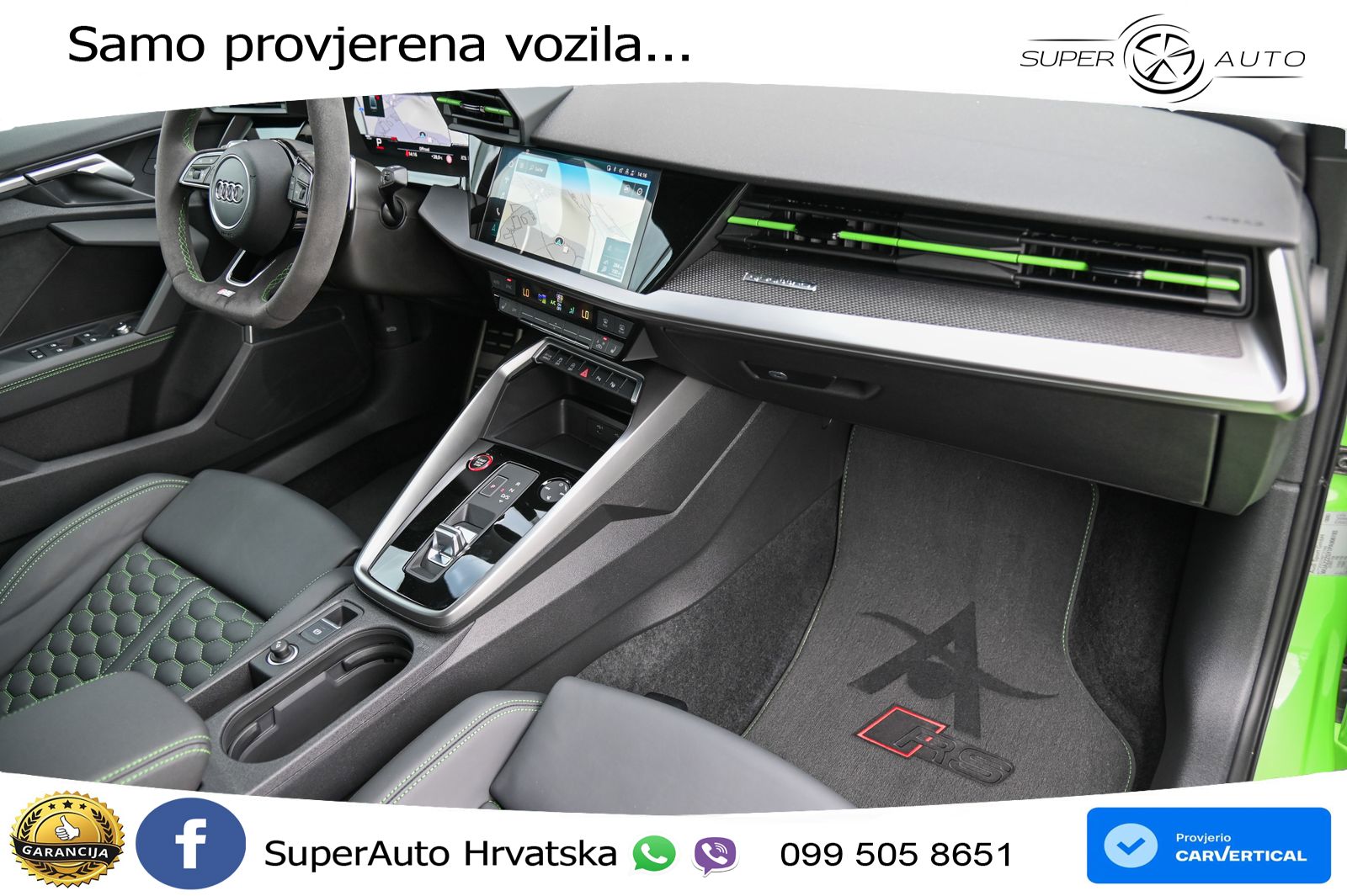 Audi RS3 Sedan 2.5 TFSI (400 KS) quattro S tronic