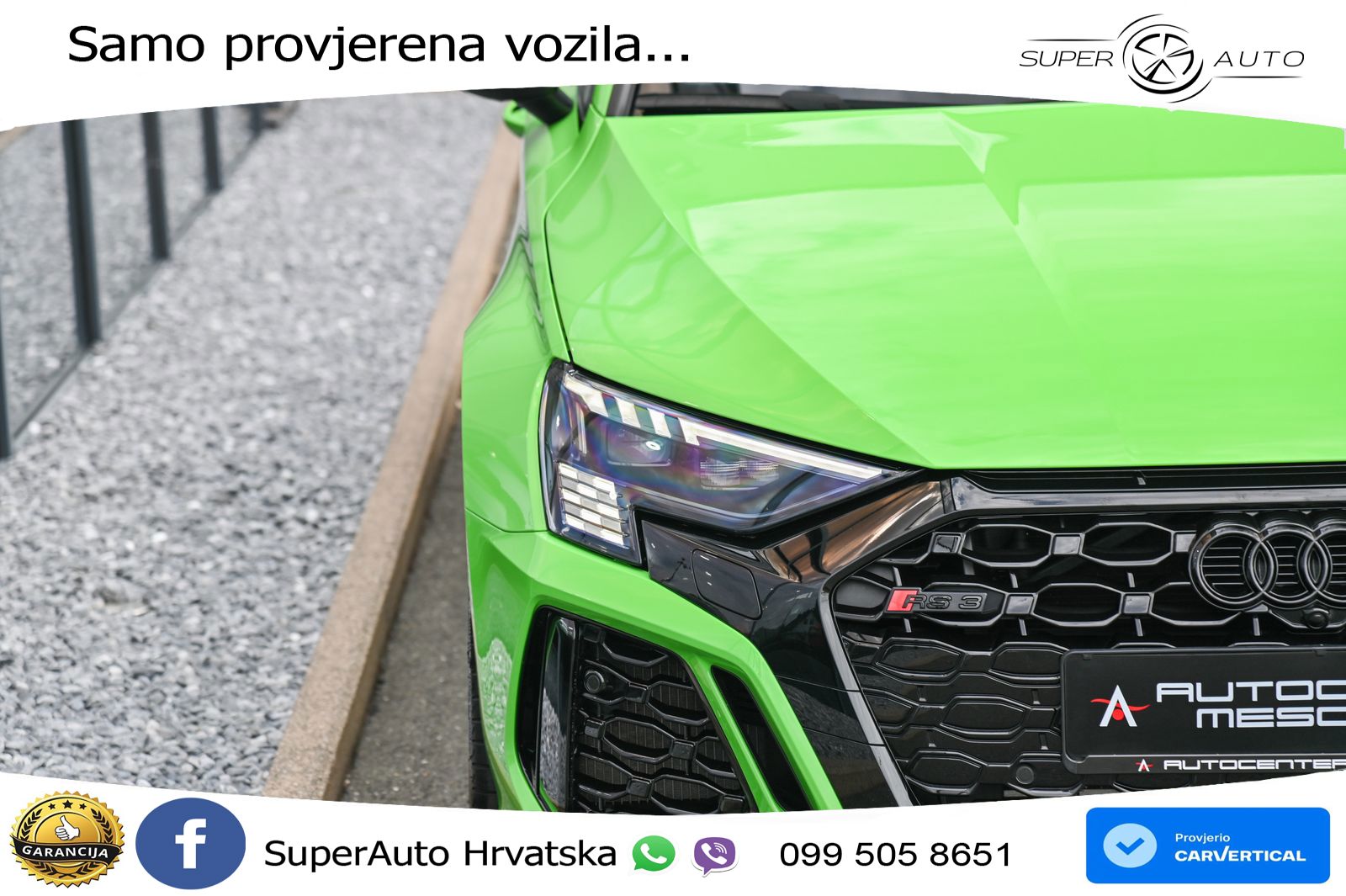 Audi RS3 Sedan 2.5 TFSI (400 KS) quattro S tronic