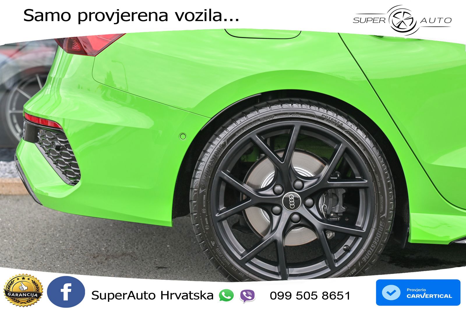 Audi RS3 Sedan 2.5 TFSI (400 KS) quattro S tronic