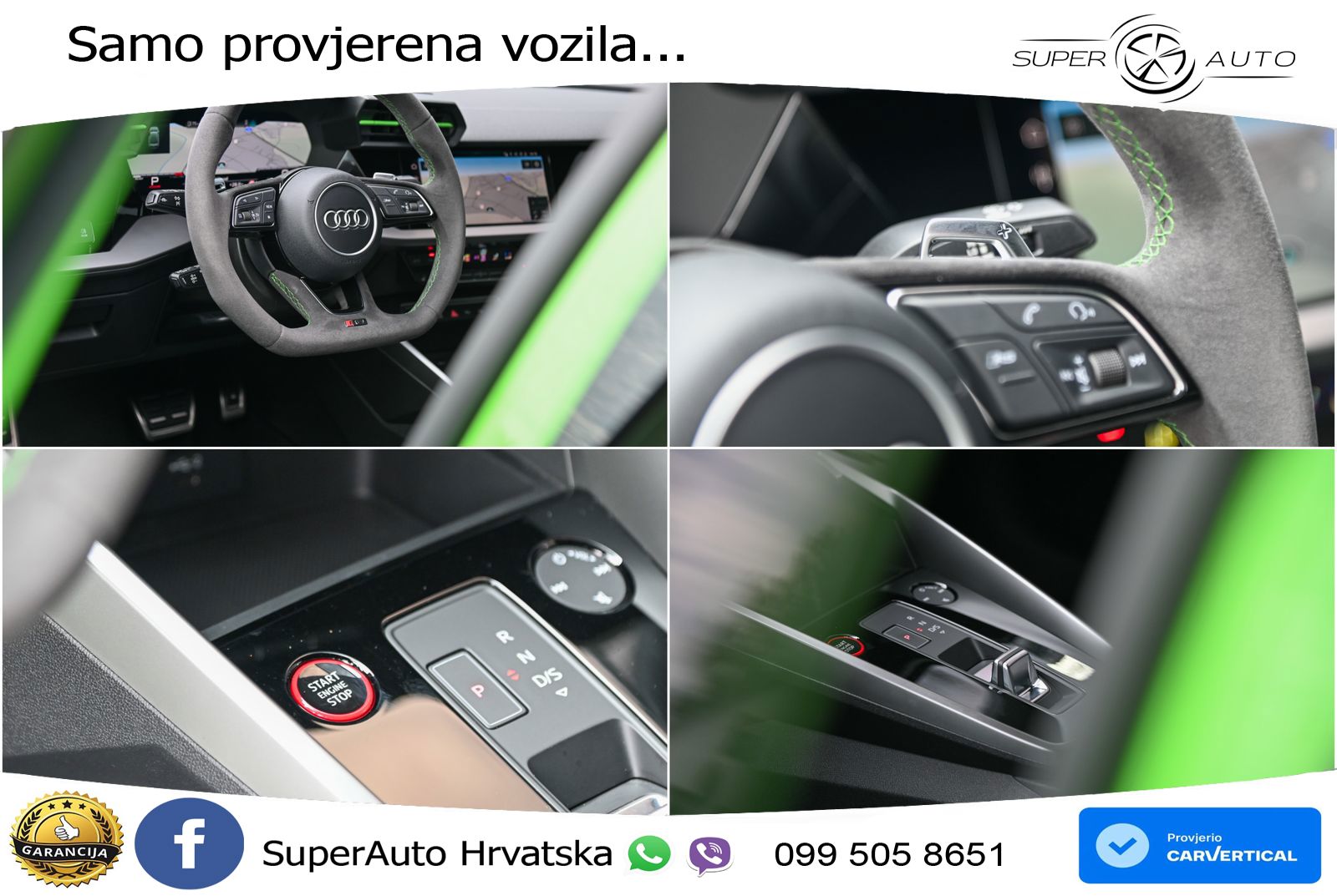 Audi RS3 Sedan 2.5 TFSI (400 KS) quattro S tronic