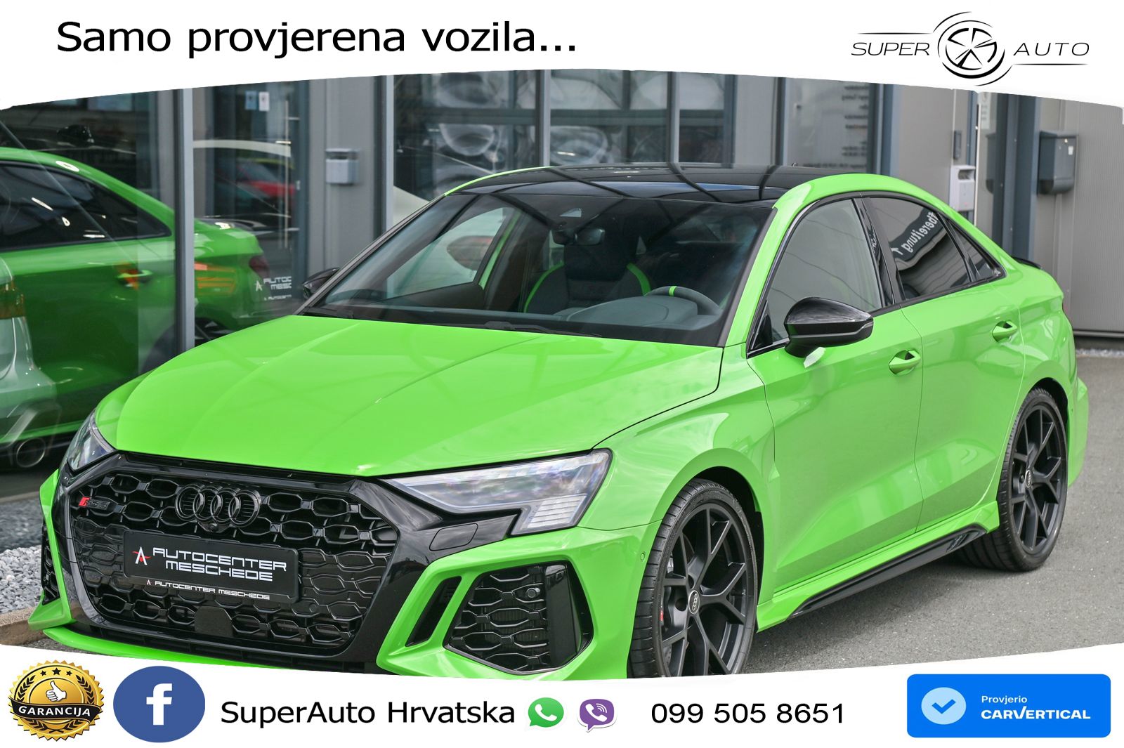 Audi RS3 Sedan 2.5 TFSI (400 KS) quattro S tronic