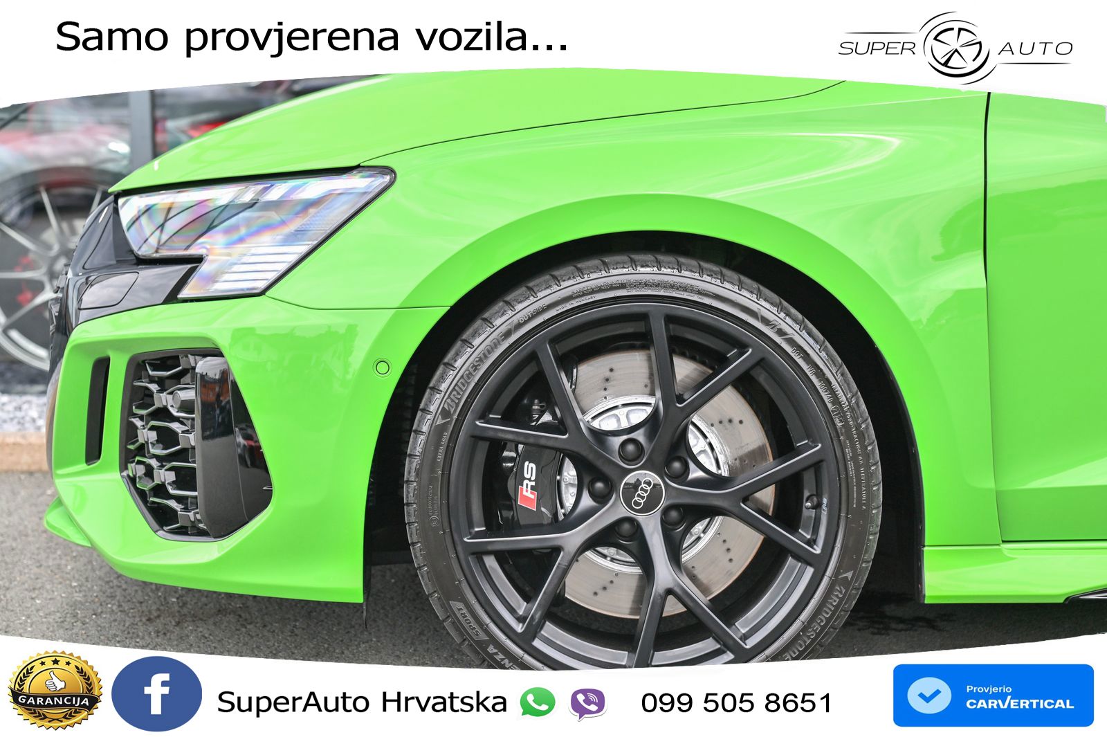 Audi RS3 Sedan 2.5 TFSI (400 KS) quattro S tronic