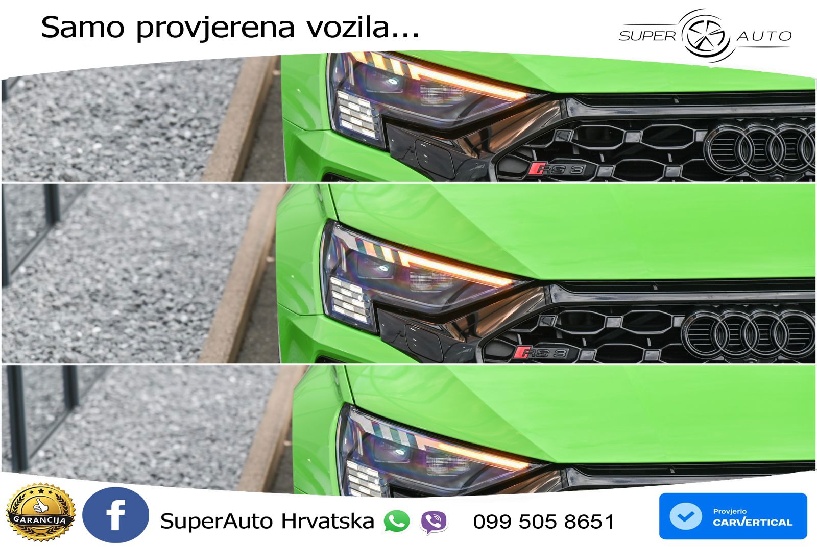 Audi RS3 Sedan 2.5 TFSI (400 KS) quattro S tronic