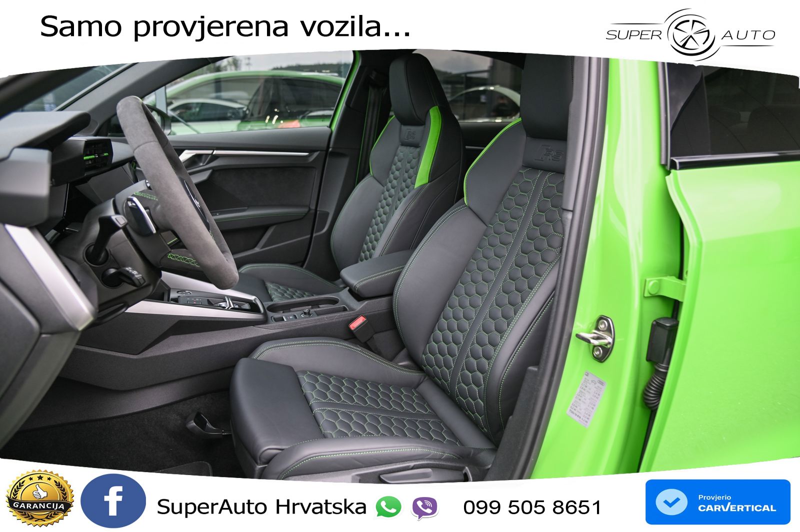 Audi RS3 Sedan 2.5 TFSI (400 KS) quattro S tronic