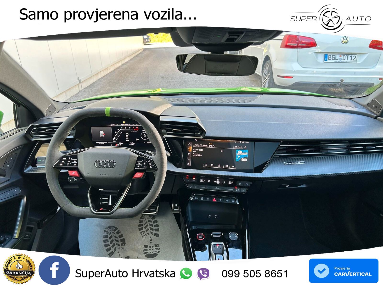Audi RS3 Sportback 2.5 TFSI (400 KS) quattro S tronic LED+GR SJED+ACC