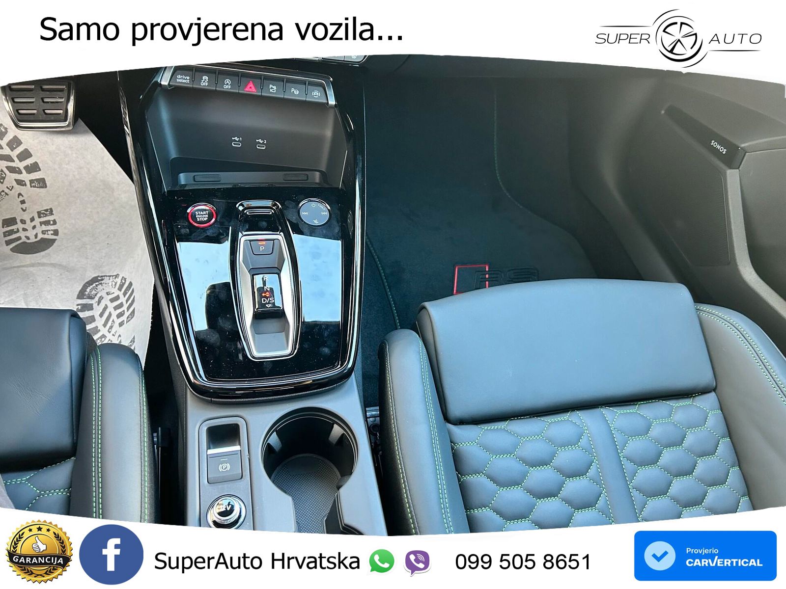 Audi RS3 Sportback 2.5 TFSI (400 KS) quattro S tronic LED+GR SJED+ACC