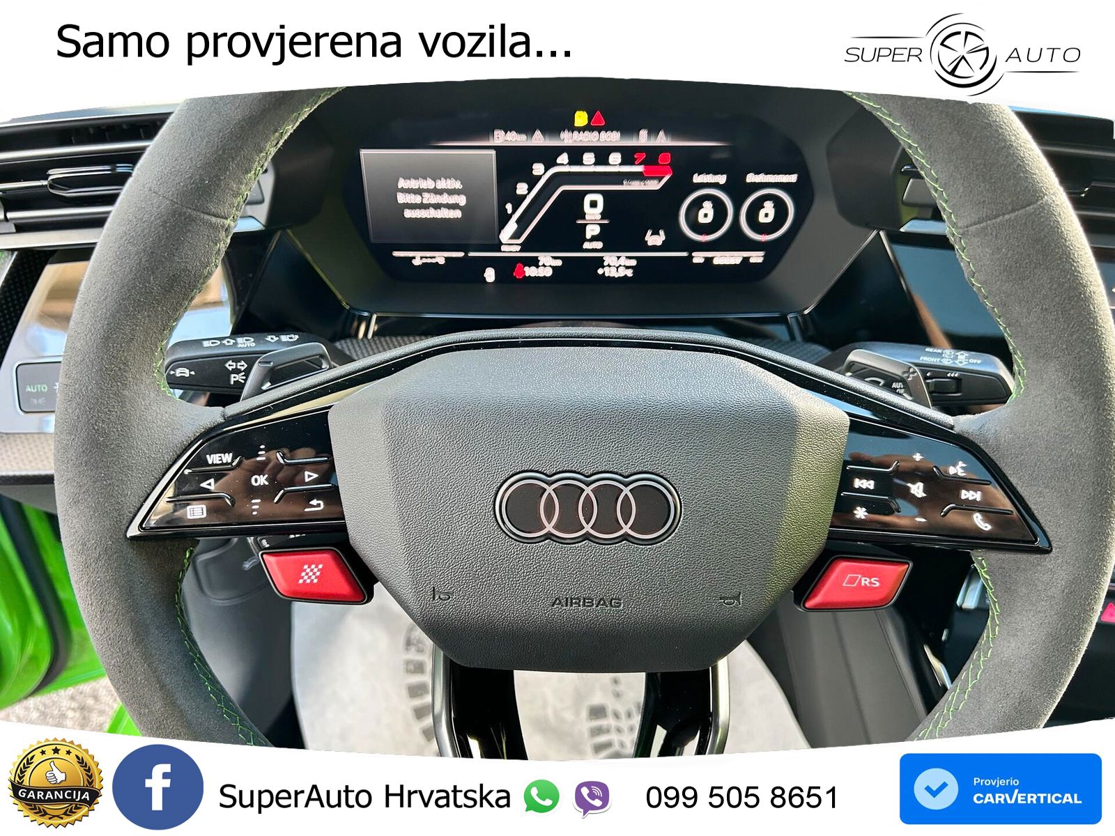 Audi RS3 Sportback 2.5 TFSI (400 KS) quattro S tronic LED+GR SJED+ACC
