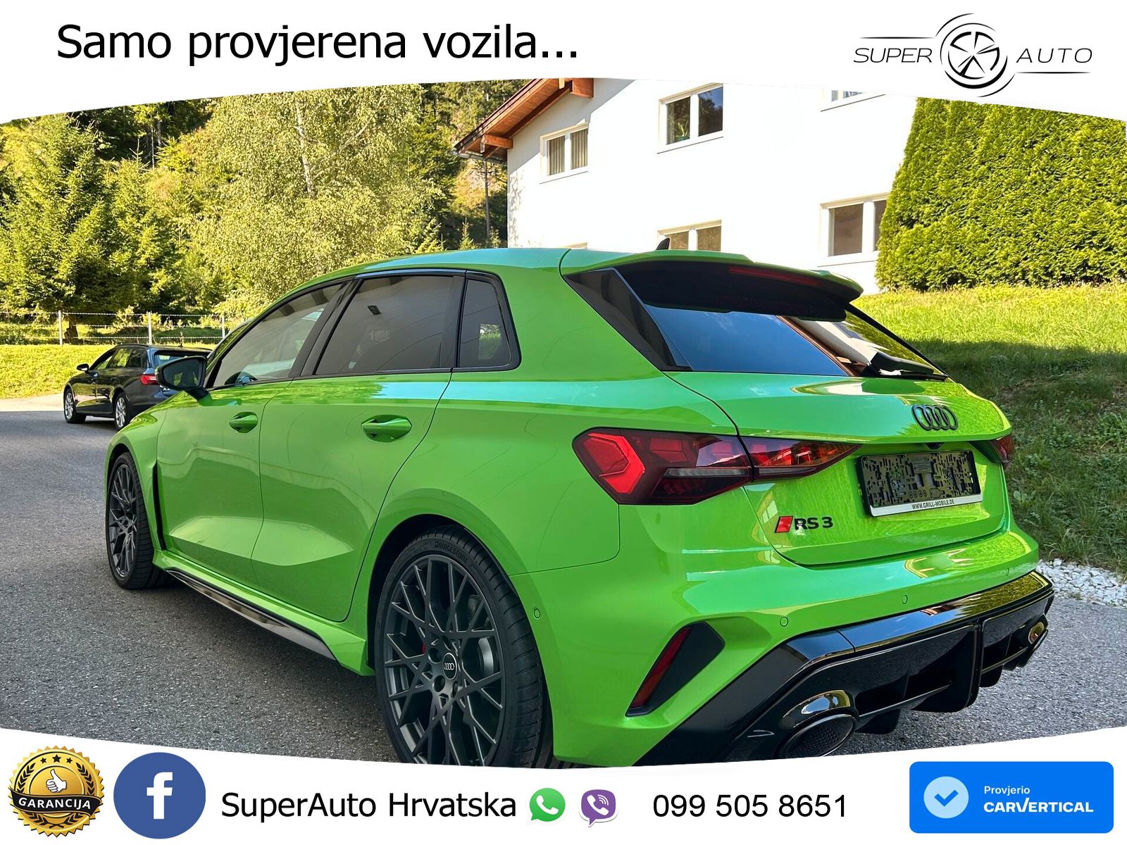 Audi RS3 Sportback 2.5 TFSI (400 KS) quattro S tronic LED+GR SJED+ACC