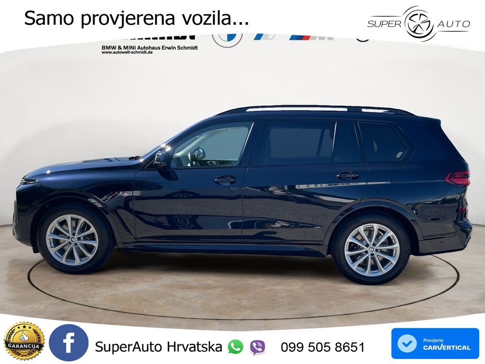 BMW X7 40d (352 KS) xDrive Steptronic M Sport LED+GR SJED+ACC