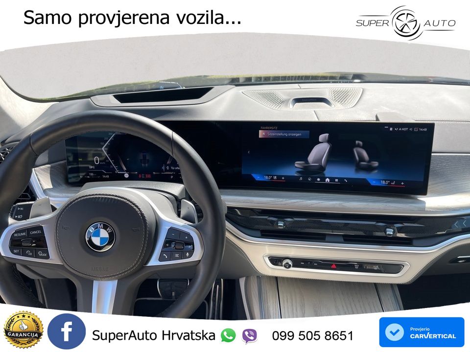 BMW X7 40d (352 KS) xDrive Steptronic M Sport LED+GR SJED+ACC
