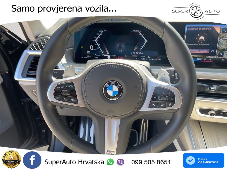 BMW X7 40d (352 KS) xDrive Steptronic M Sport LED+GR SJED+ACC