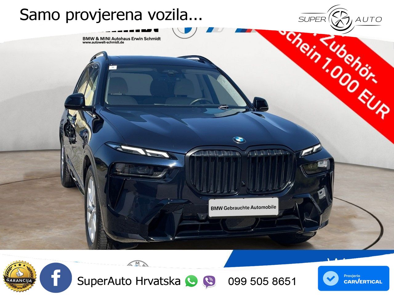 BMW X7 40d (352 KS) xDrive Steptronic M Sport LED+GR SJED+ACC