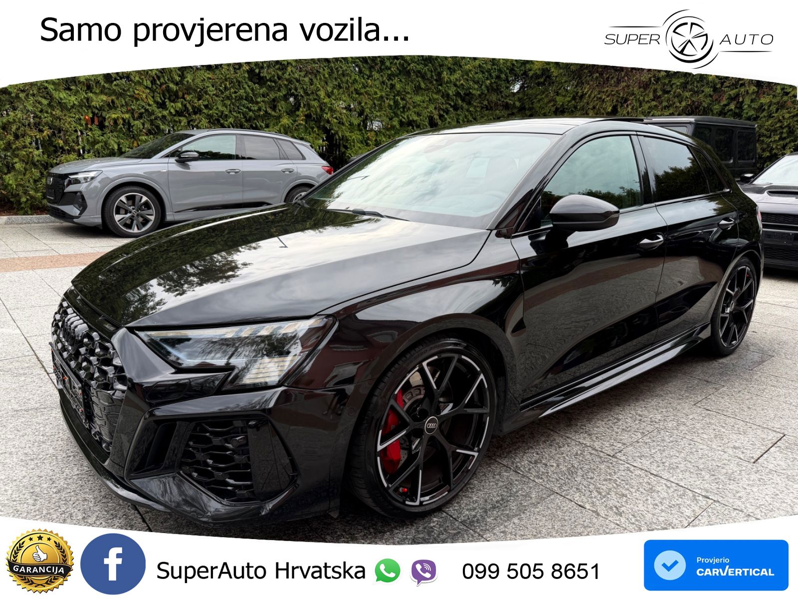 Audi RS3 Sportback 2.5 TFSI (400 KS) quattro S tronic LED+GR SJED+ACC