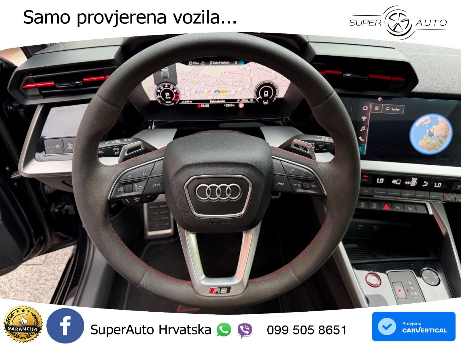 Audi RS3 Sportback 2.5 TFSI (400 KS) quattro S tronic LED+GR SJED+ACC