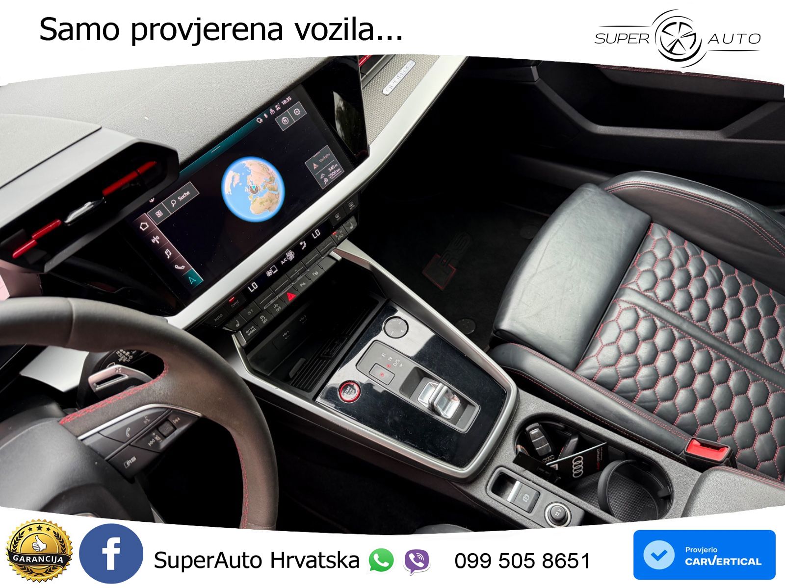 Audi RS3 Sportback 2.5 TFSI (400 KS) quattro S tronic LED+GR SJED+ACC