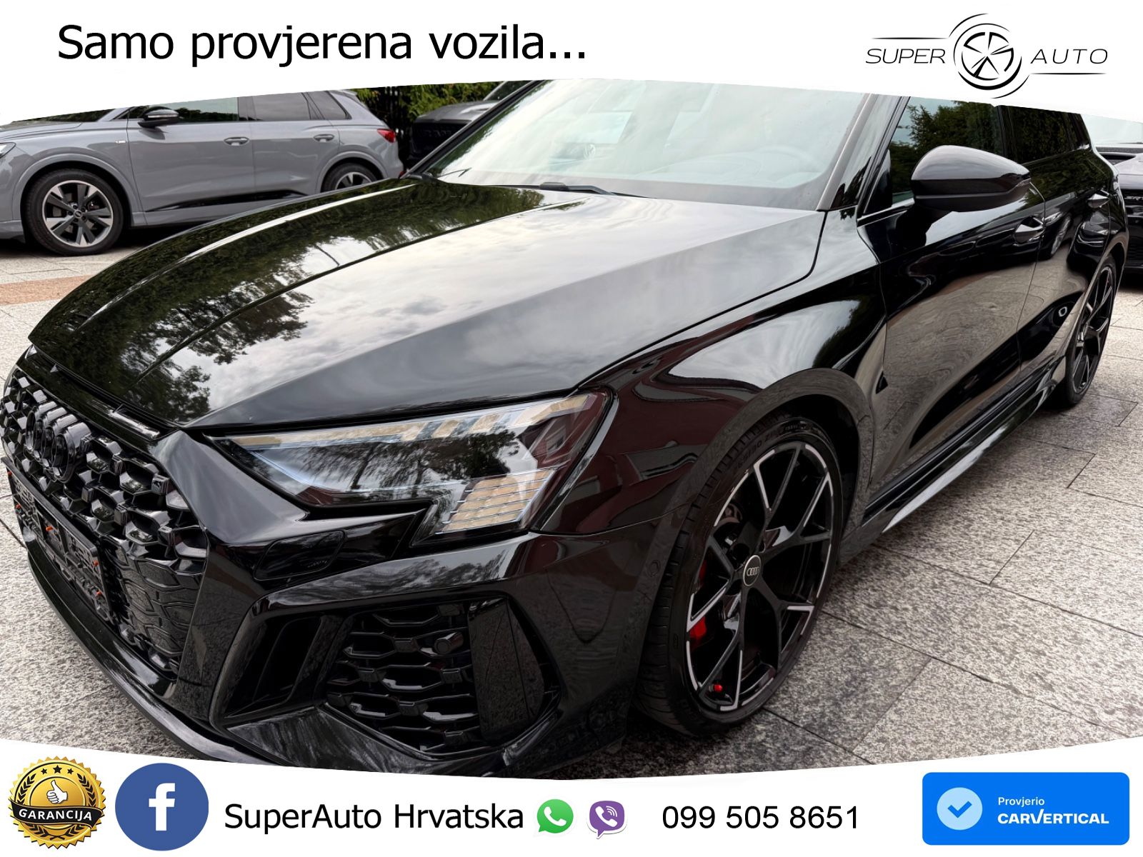 Audi RS3 Sportback 2.5 TFSI (400 KS) quattro S tronic LED+GR SJED+ACC