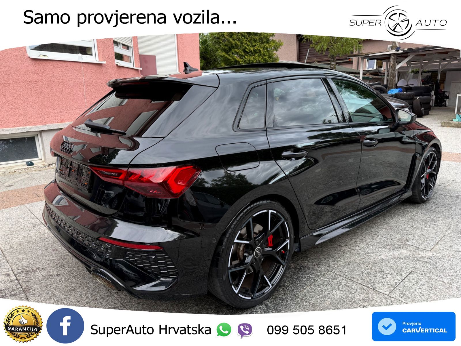 Audi RS3 Sportback 2.5 TFSI (400 KS) quattro S tronic LED+GR SJED+ACC