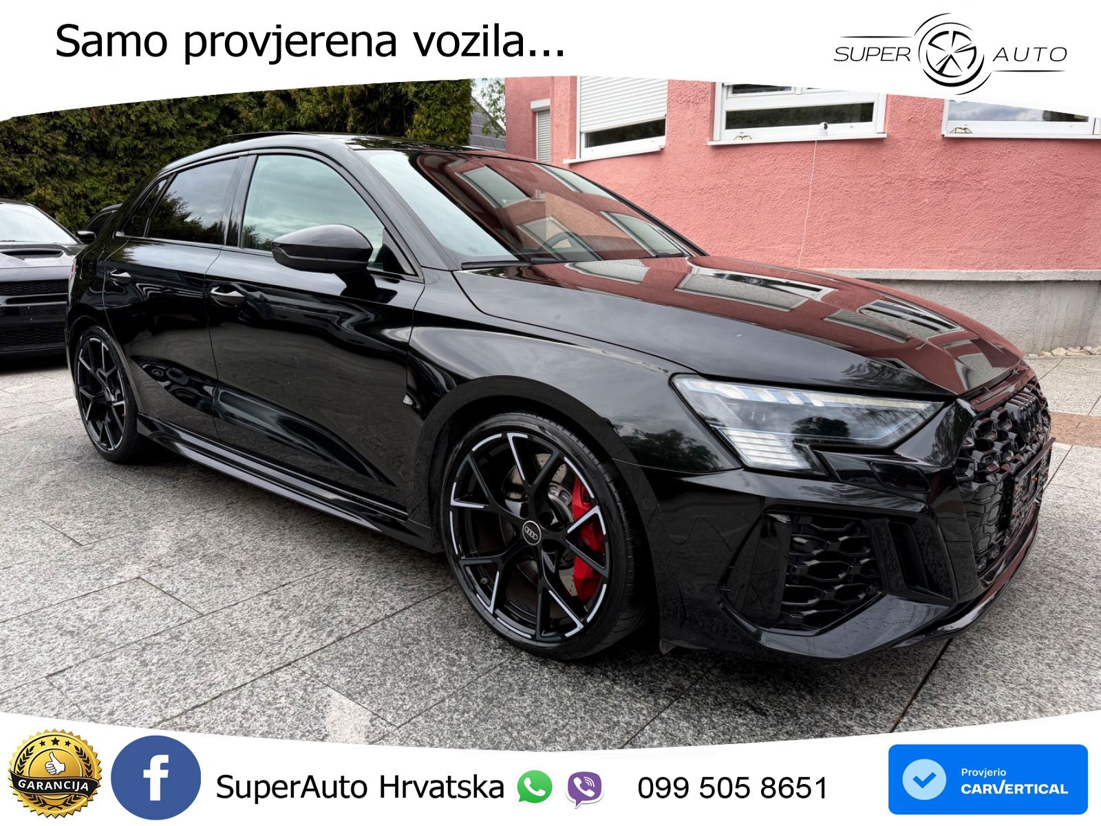 Audi RS3 Sportback 2.5 TFSI (400 KS) quattro S tronic LED+GR SJED+ACC