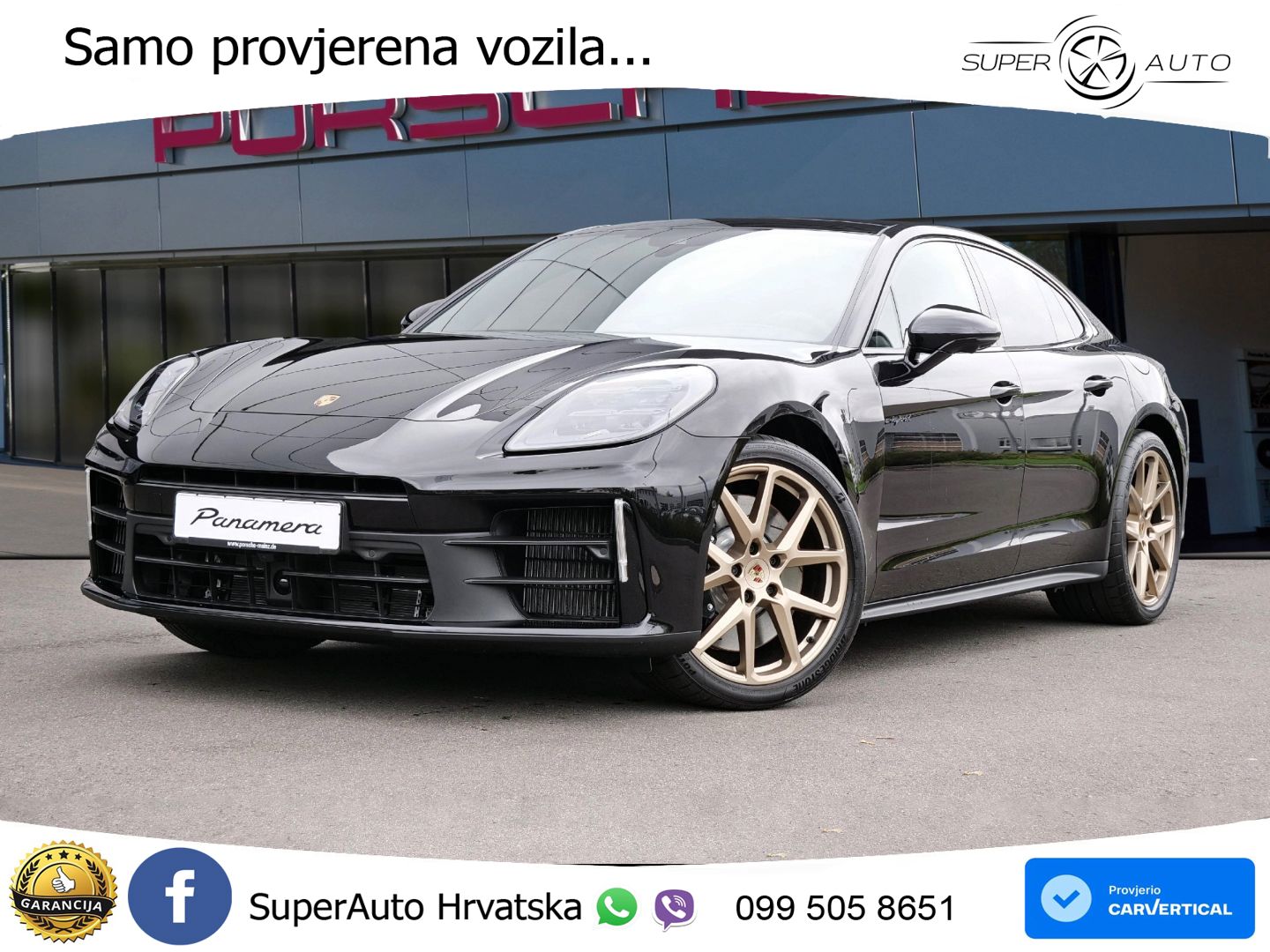 Porsche Panamera 4S 2.9 V6 (544 KS) E-Hybrid PDK LED+GR SJED+ACC