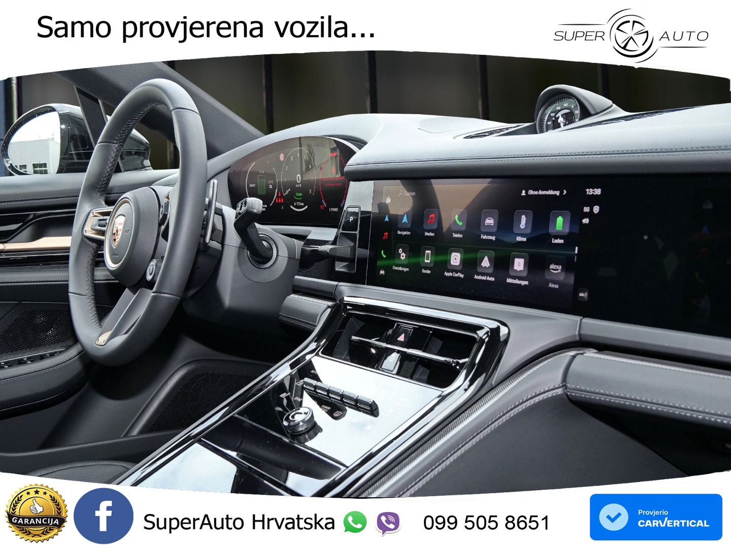 Porsche Panamera 4S 2.9 V6 (544 KS) E-Hybrid PDK LED+GR SJED+ACC