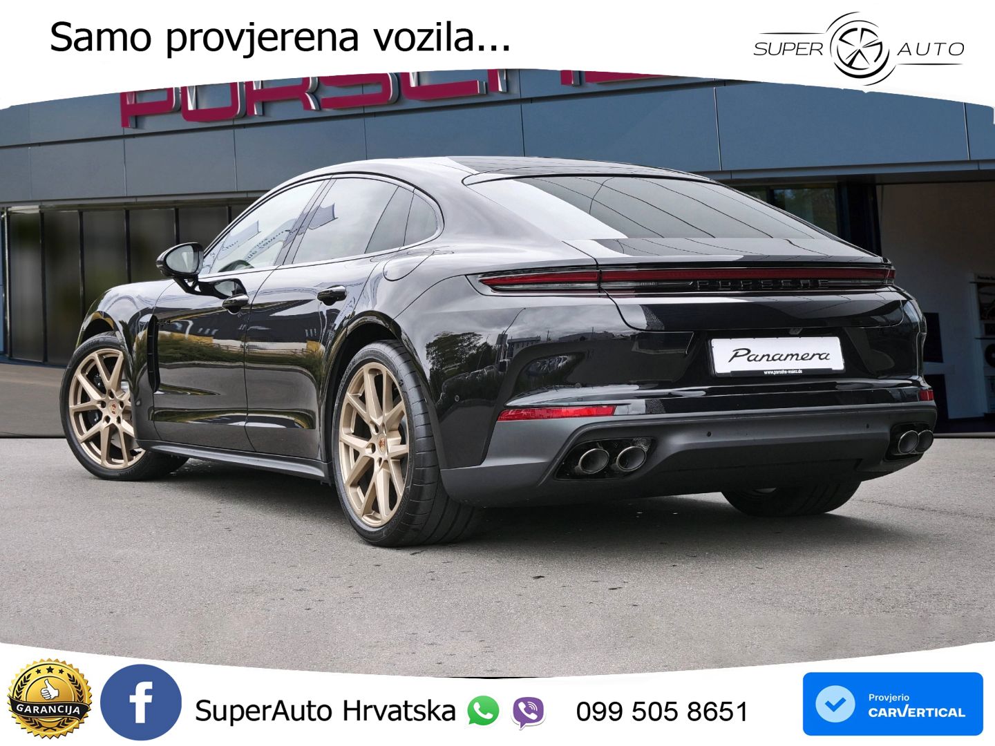 Porsche Panamera 4S 2.9 V6 (544 KS) E-Hybrid PDK LED+GR SJED+ACC
