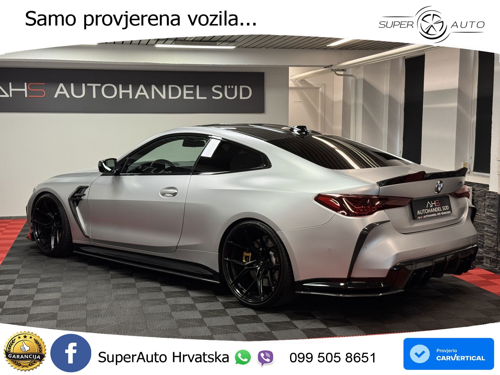BMW M4 Competition 3.0 (510 KS) Steptronic LED+GR SJED+ACC