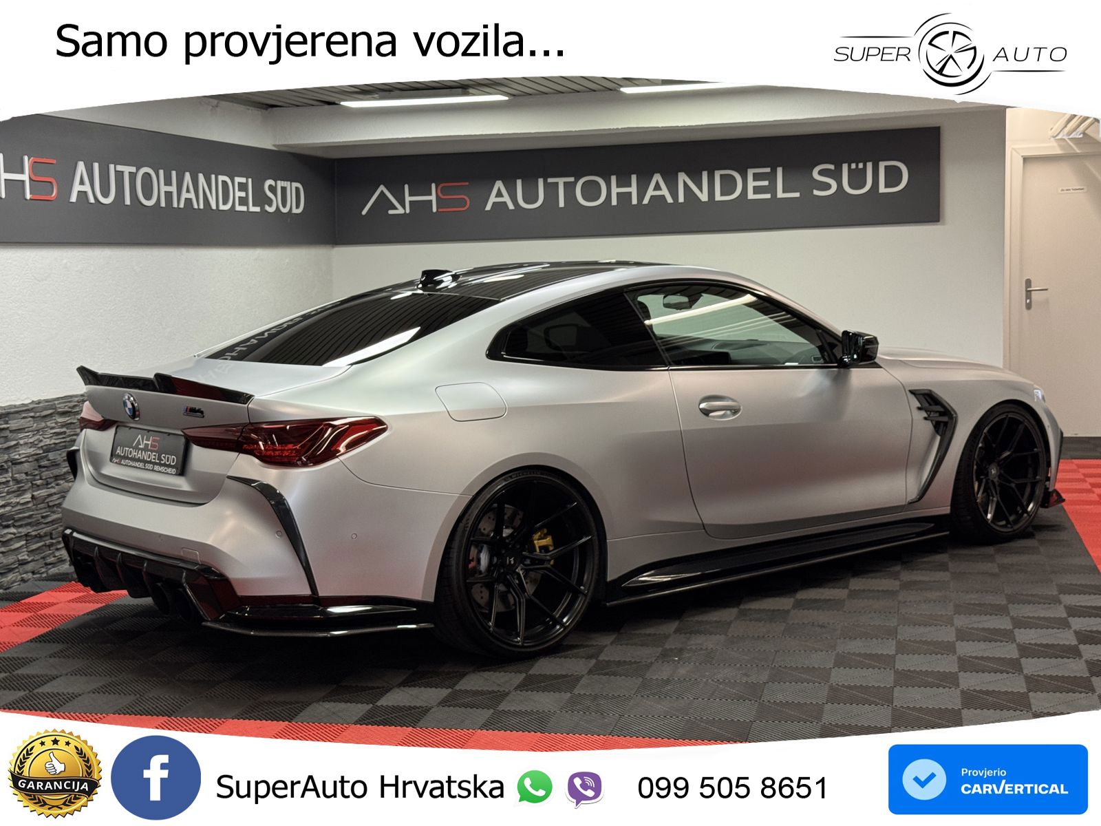 BMW M4 Competition 3.0 (510 KS) Steptronic LED+GR SJED+ACC