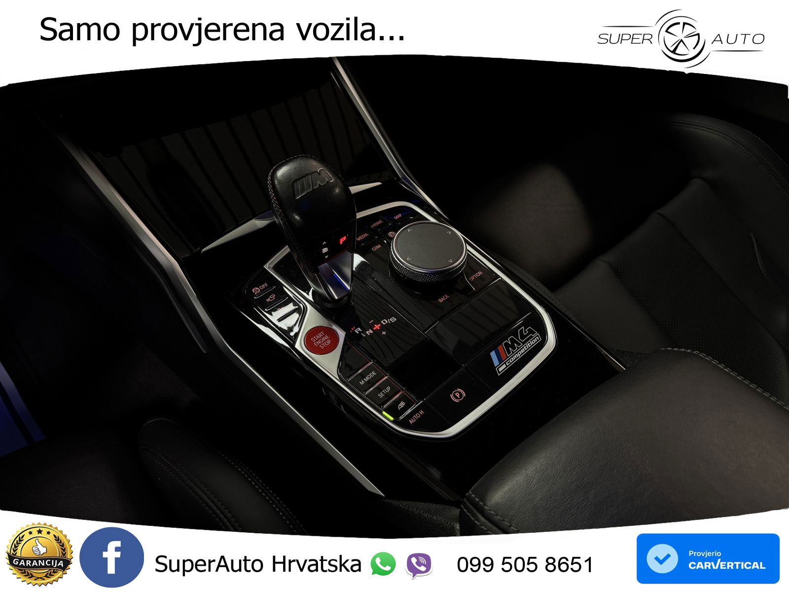 BMW M4 Competition 3.0 (510 KS) Steptronic LED+GR SJED+ACC