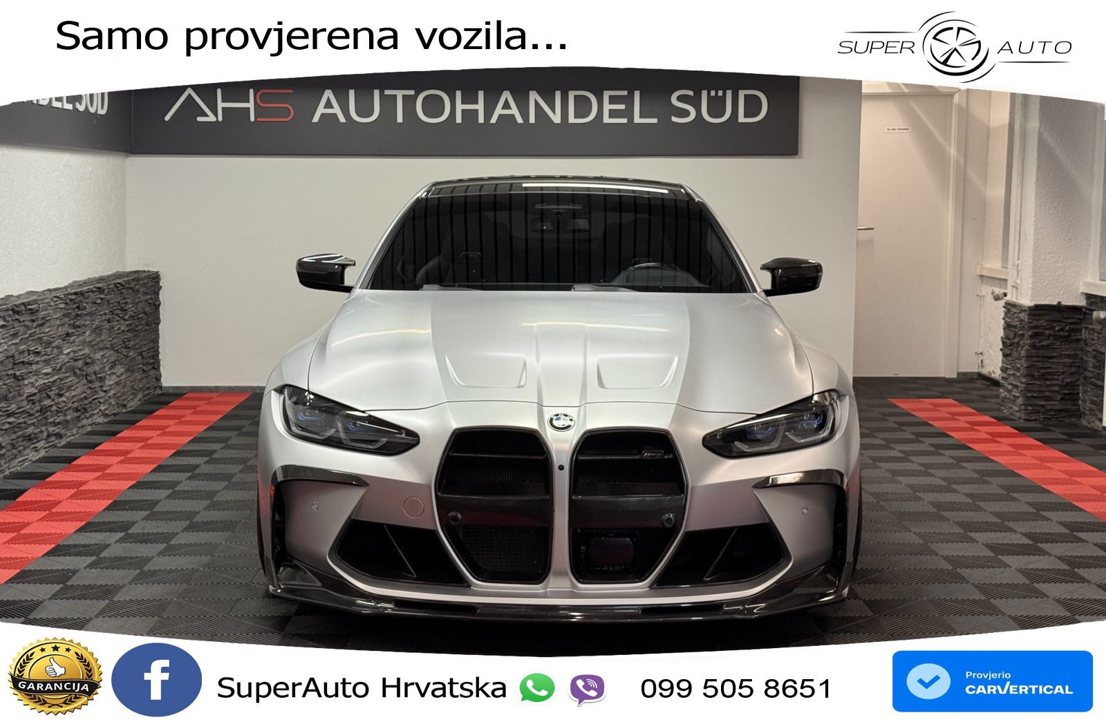 BMW M4 Competition 3.0 (510 KS) Steptronic LED+GR SJED+ACC