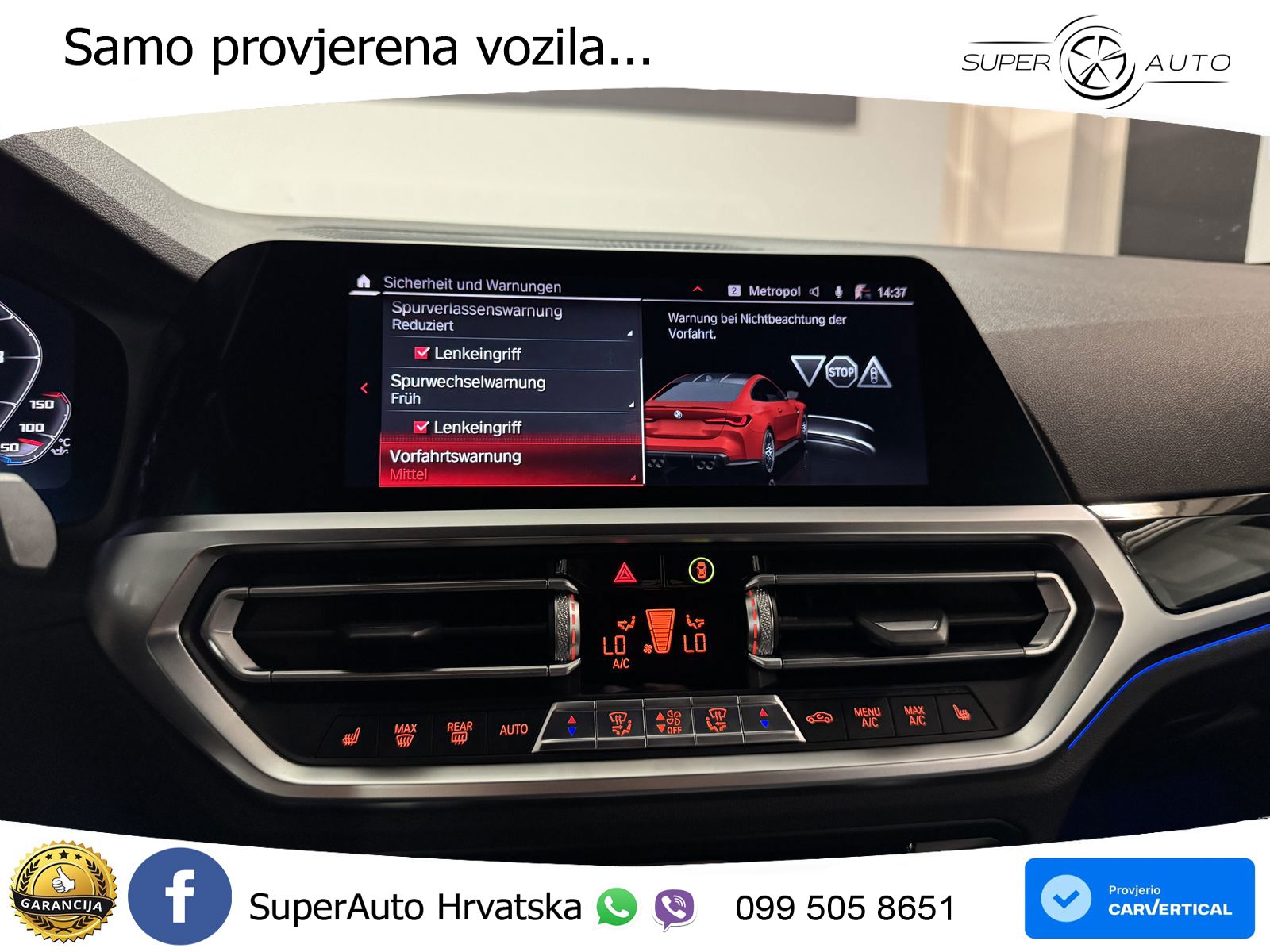 BMW M4 Competition 3.0 (510 KS) Steptronic LED+GR SJED+ACC
