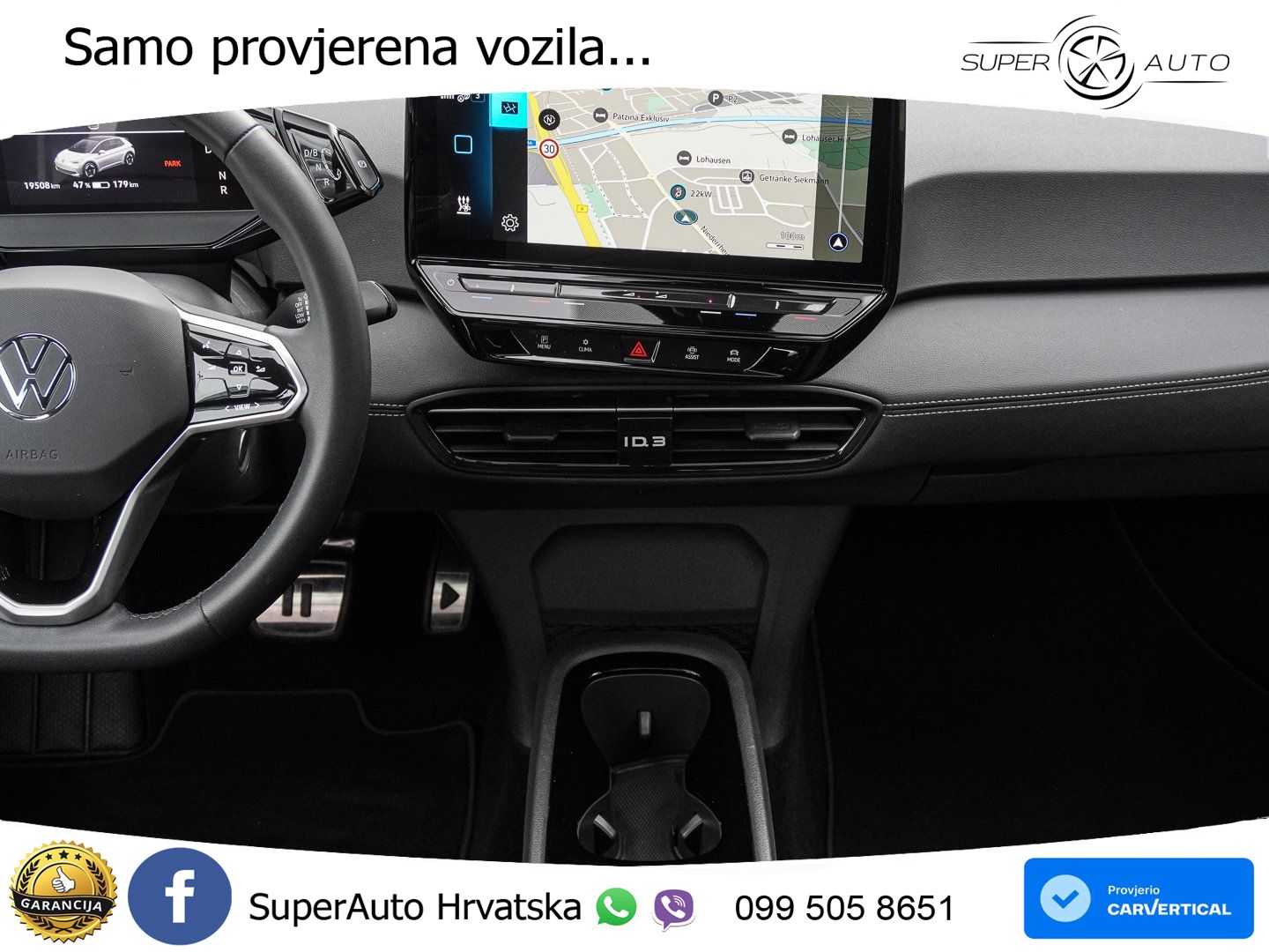 Volkswagen ID.3 Pro 62 kWh (204 KS) LED+GR SJED+ACC