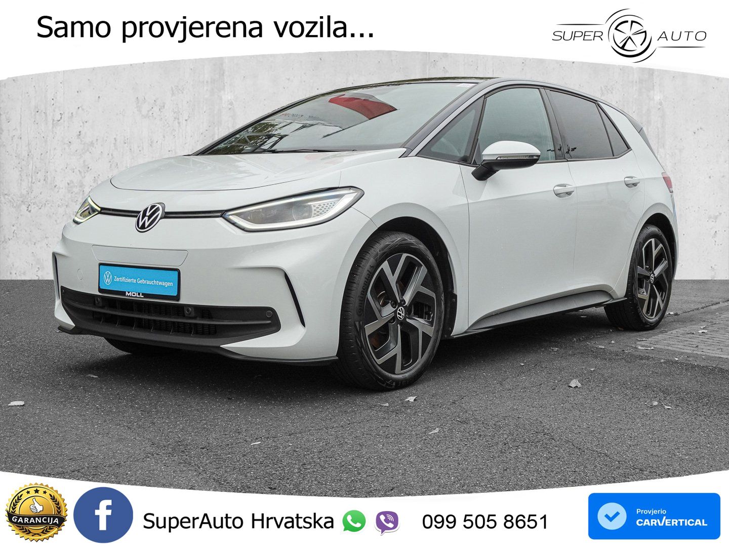 Volkswagen ID.3 Pro 62 kWh (204 KS) LED+GR SJED+ACC