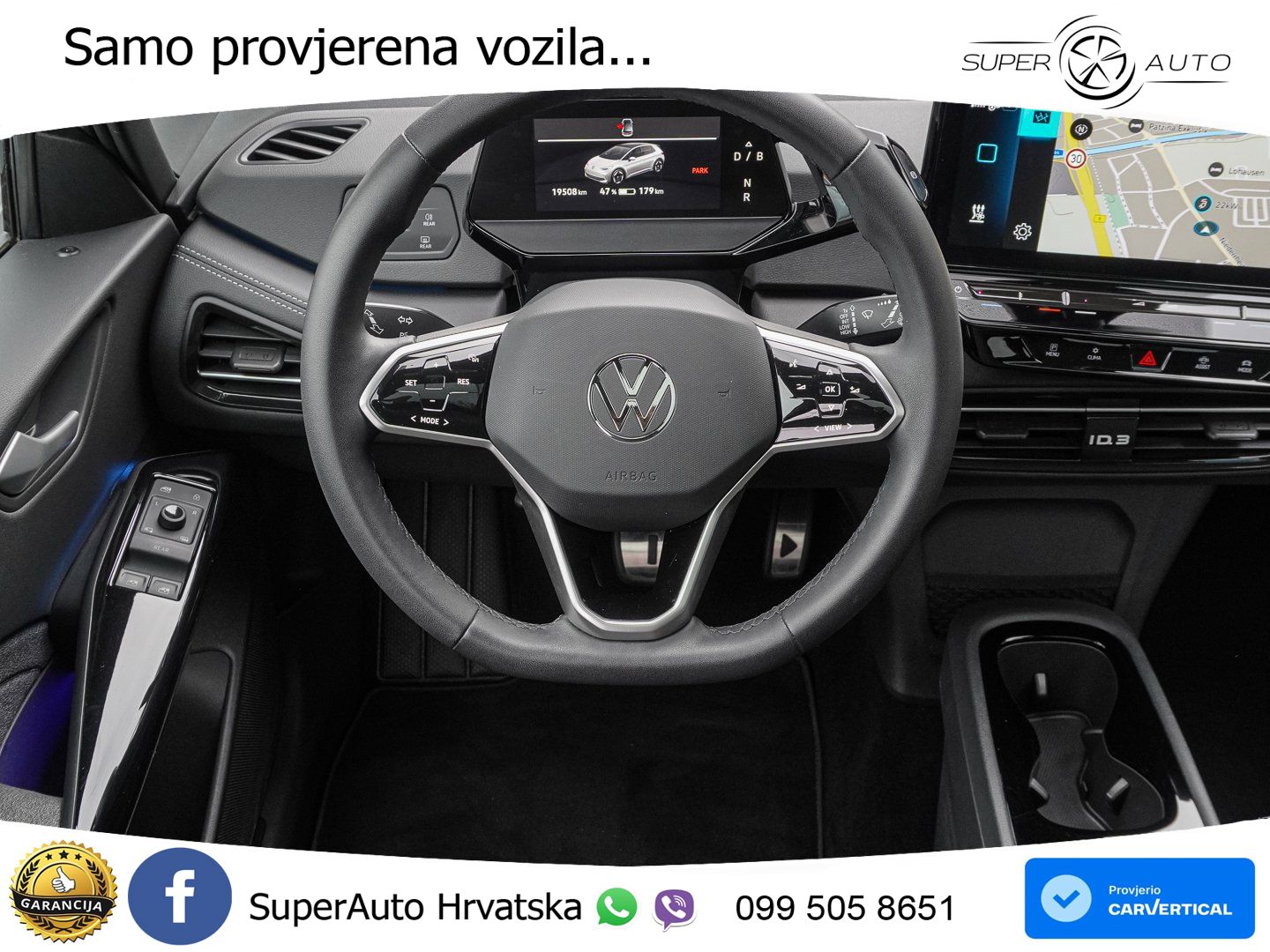 Volkswagen ID.3 Pro 62 kWh (204 KS) LED+GR SJED+ACC