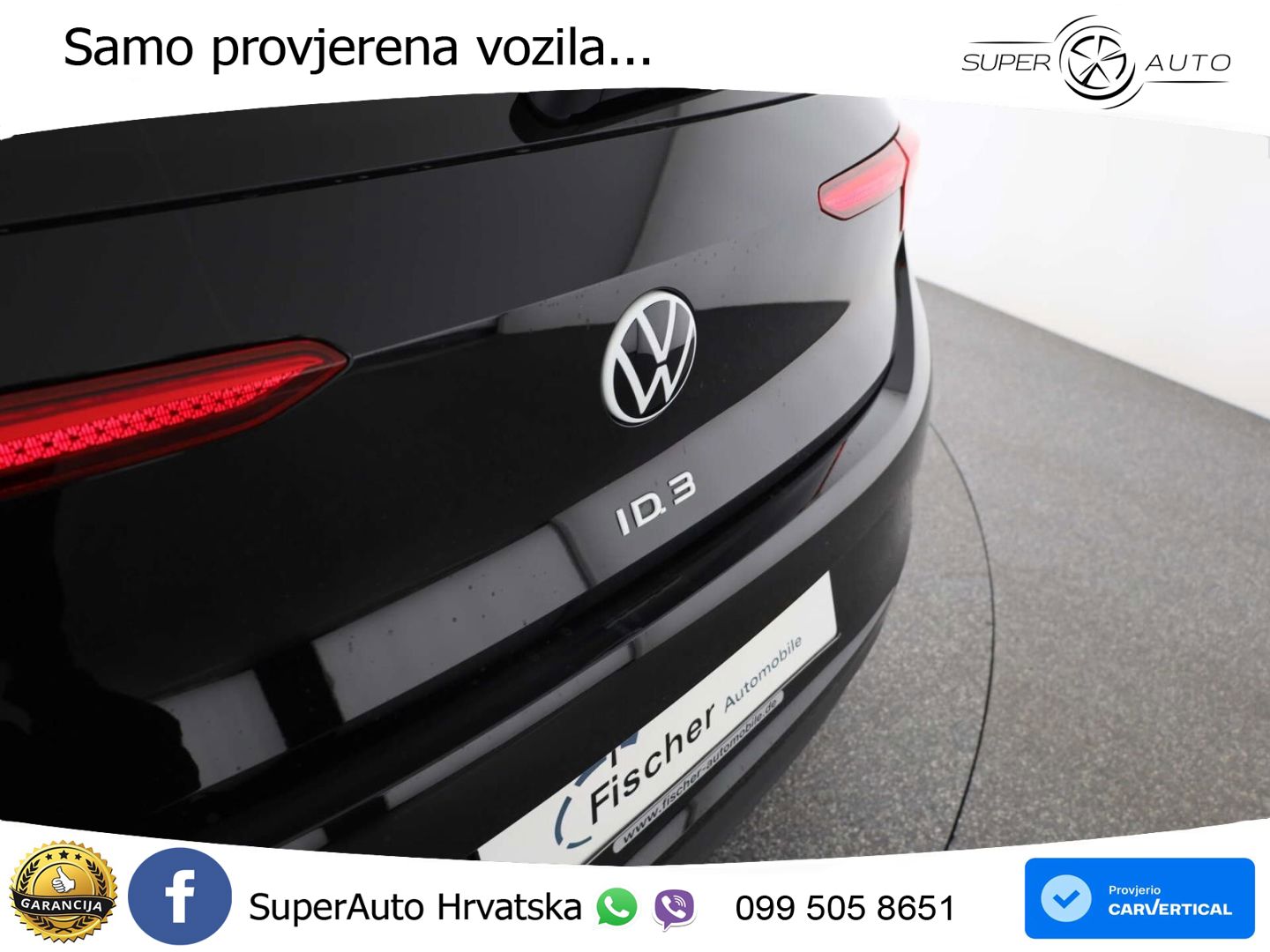 Volkswagen ID.3 Pro 62 kWh (204 KS) LED+GR SJED+ACC