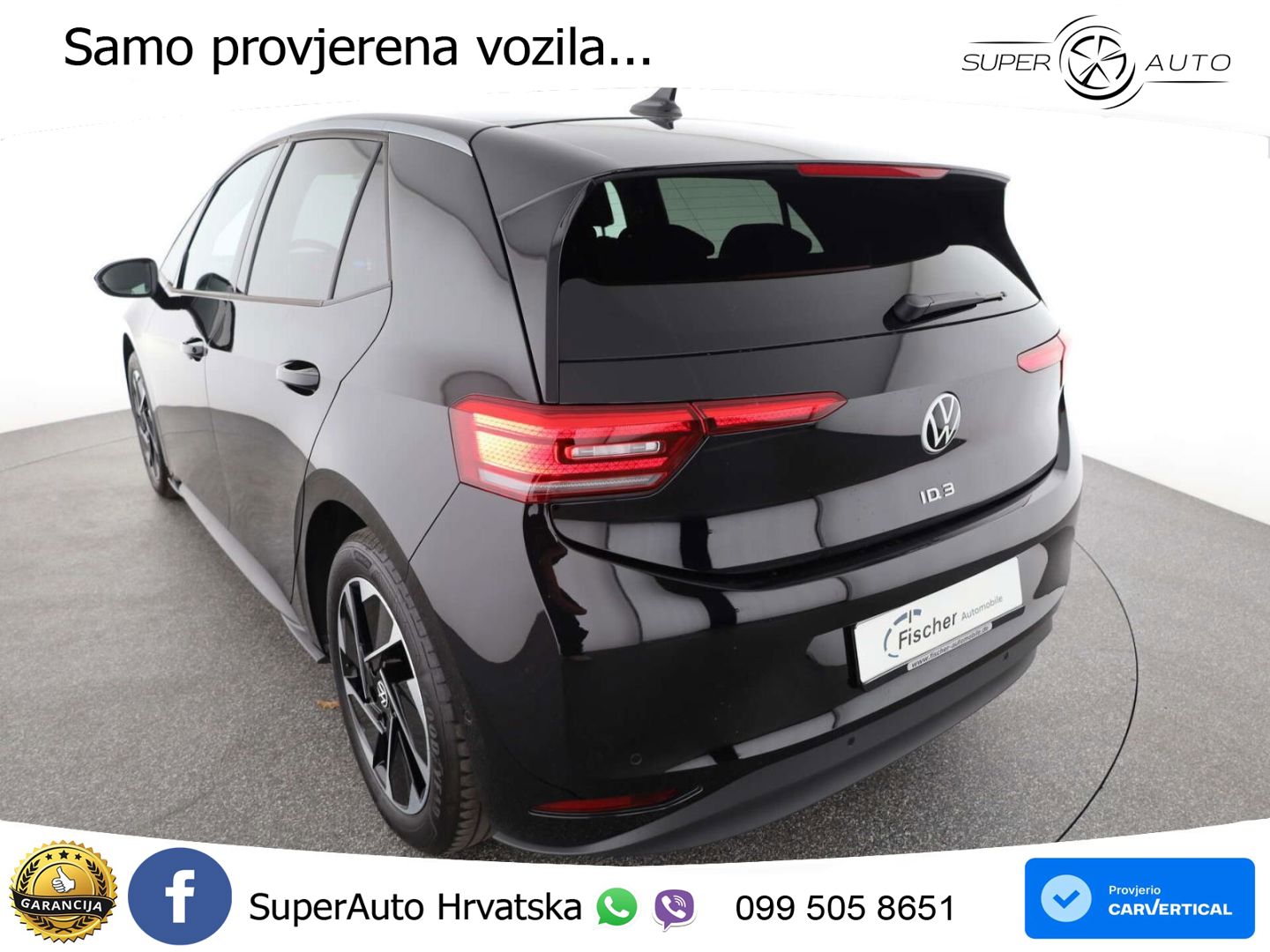 Volkswagen ID.3 Pro 62 kWh (204 KS) LED+GR SJED+ACC