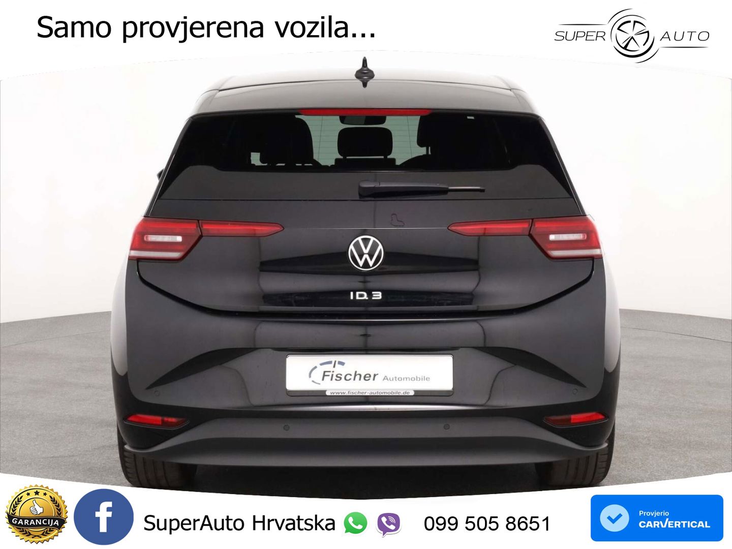 Volkswagen ID.3 Pro 62 kWh (204 KS) LED+GR SJED+ACC