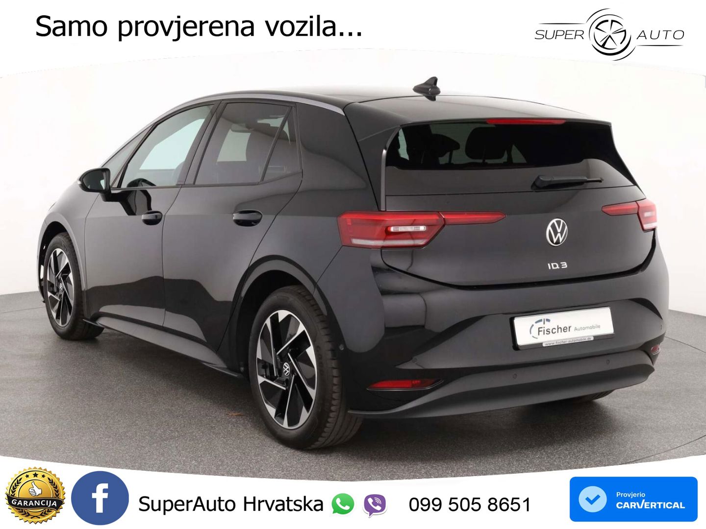 Volkswagen ID.3 Pro 62 kWh (204 KS) LED+GR SJED+ACC