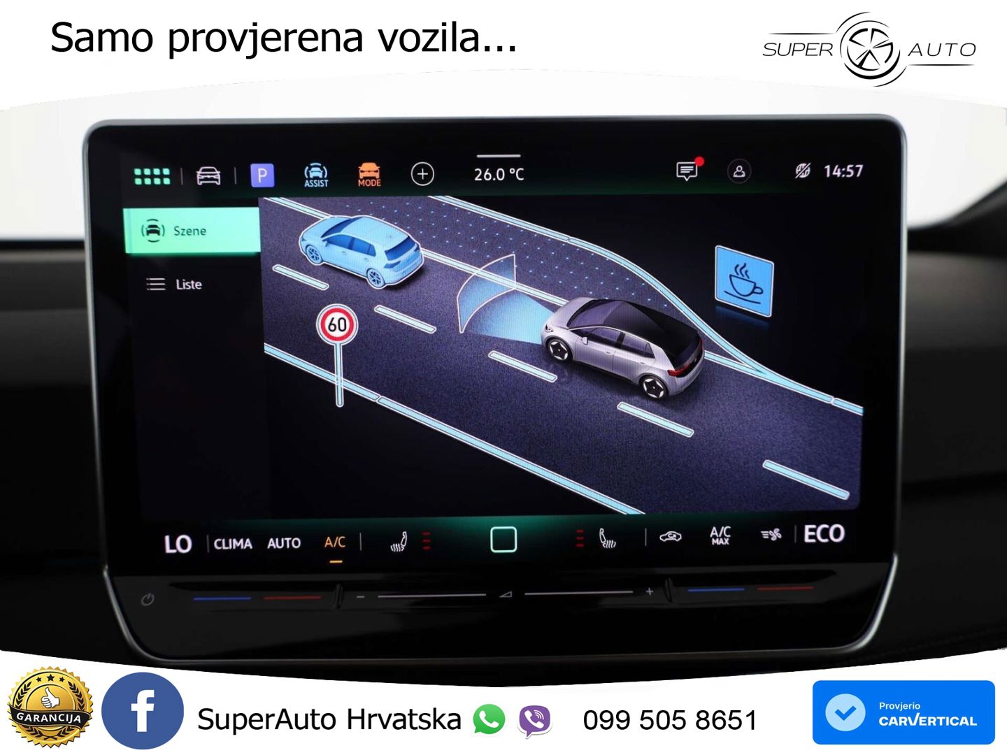 Volkswagen ID.3 Pro 62 kWh (204 KS) LED+GR SJED+ACC