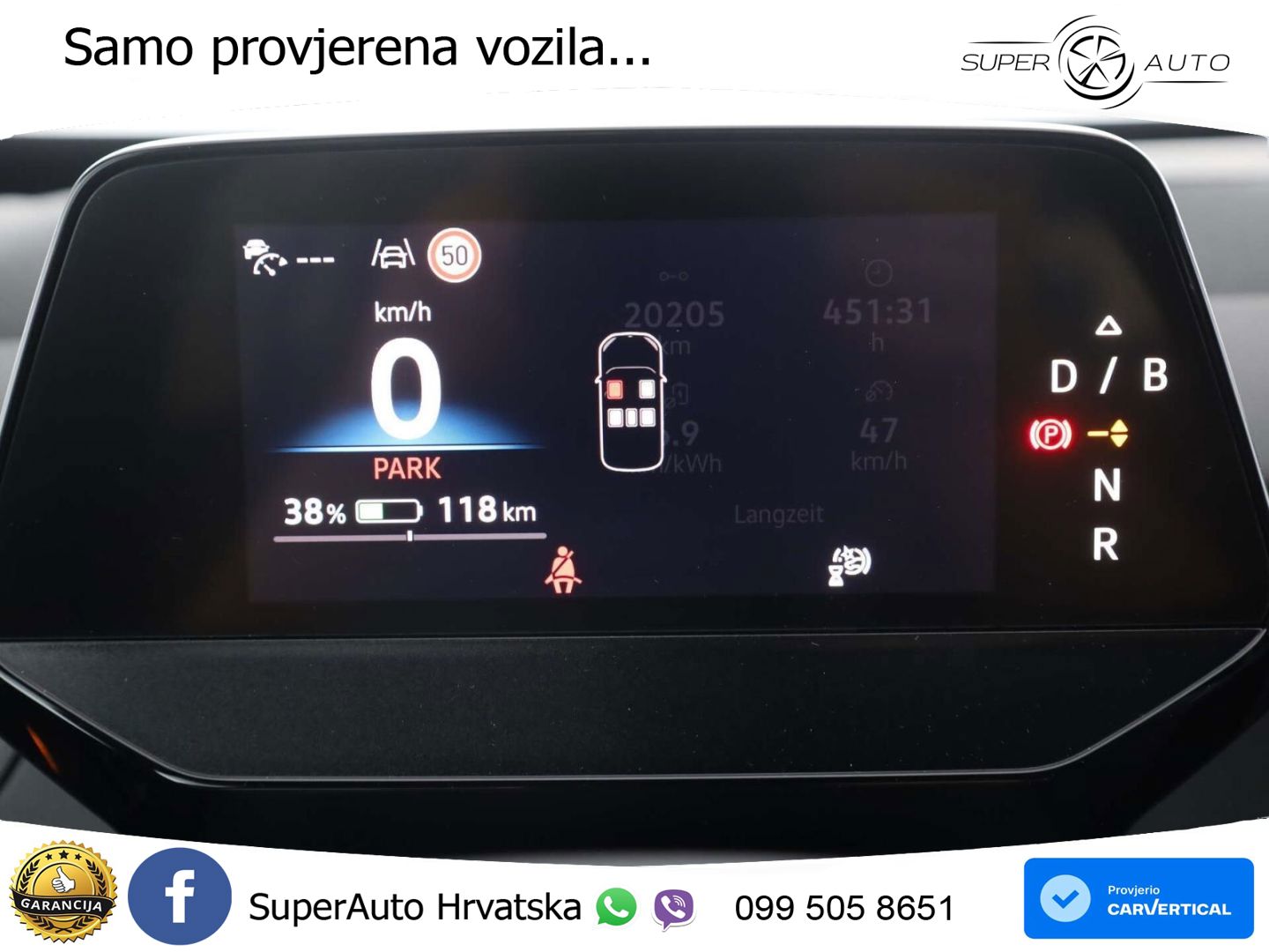 Volkswagen ID.3 Pro 62 kWh (204 KS) LED+GR SJED+ACC